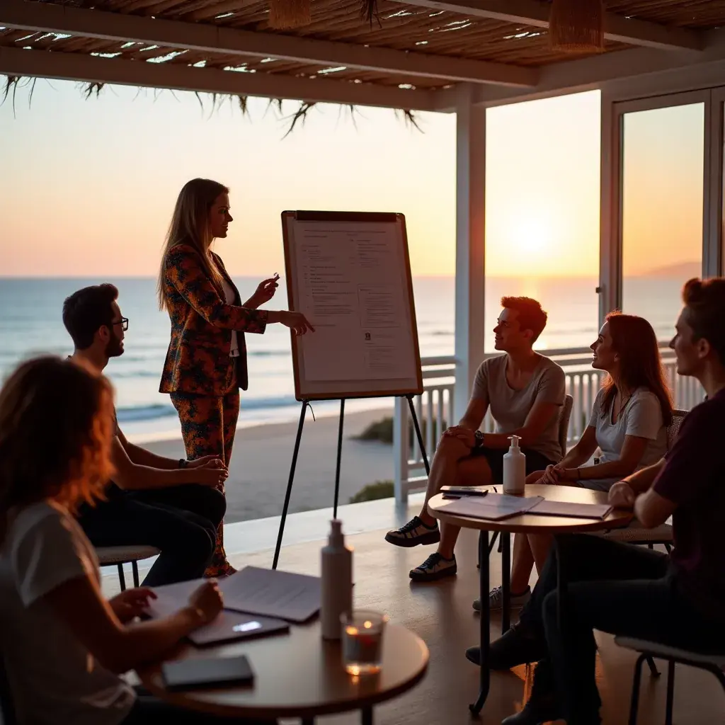 Professional business solutions illustration